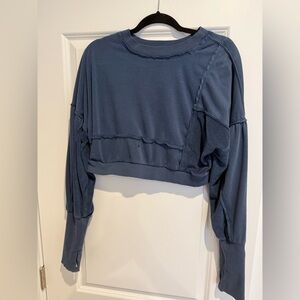 Free People Movement Cropped Sweatshirt
